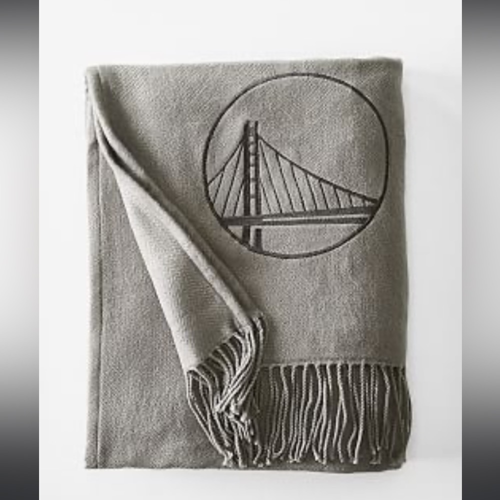 West Elm Golden State Warrior’s Throw